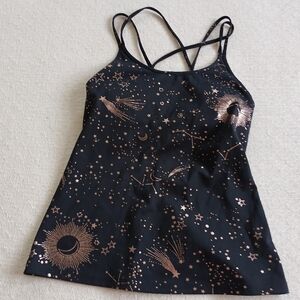 old navy ♡ celestial fitted active powersoft tank top